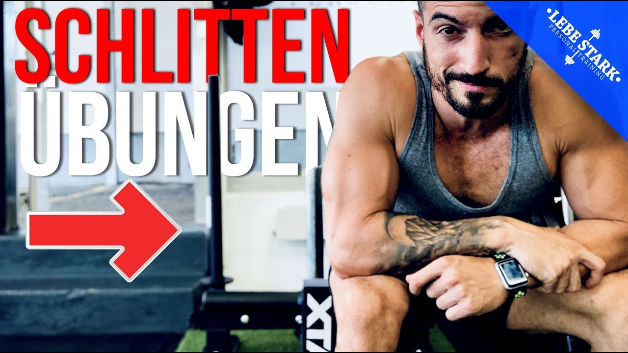 Die 5 besten Übungen für den Gewichtsschlitten (Prowler Sled) - [BEINTRAINING]