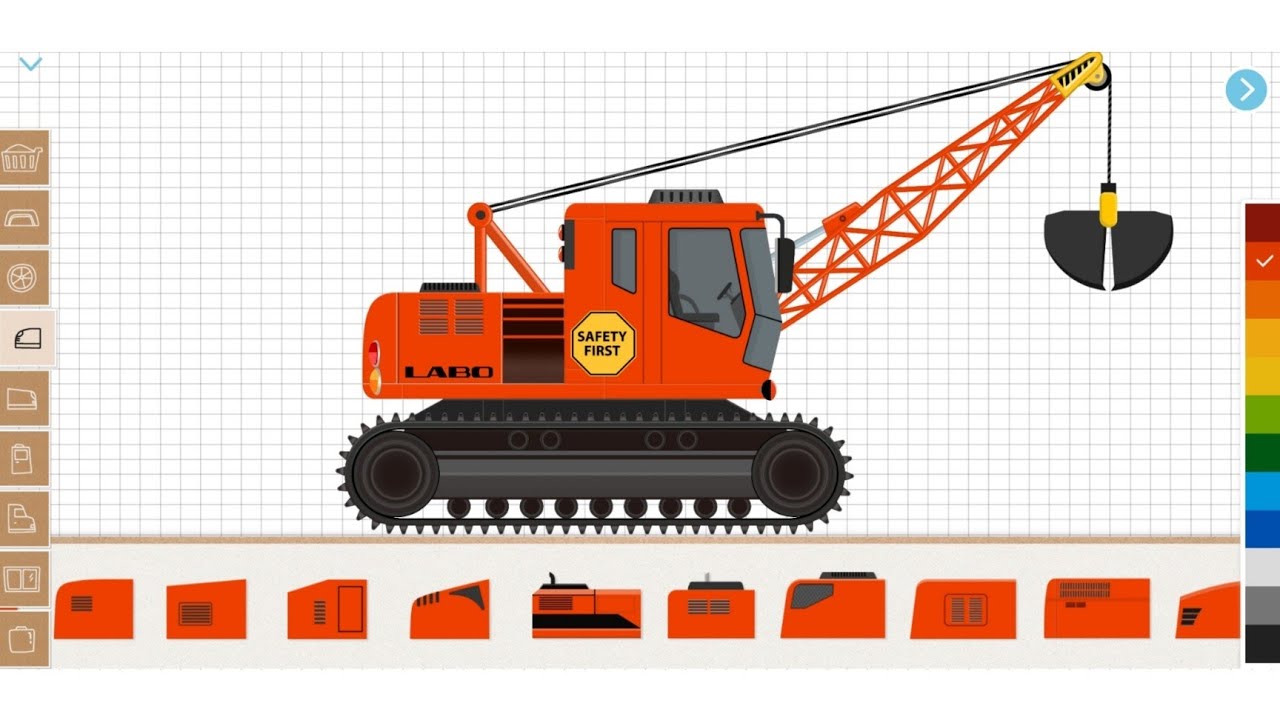 Labo Construction Truck - Grabbing Crane
