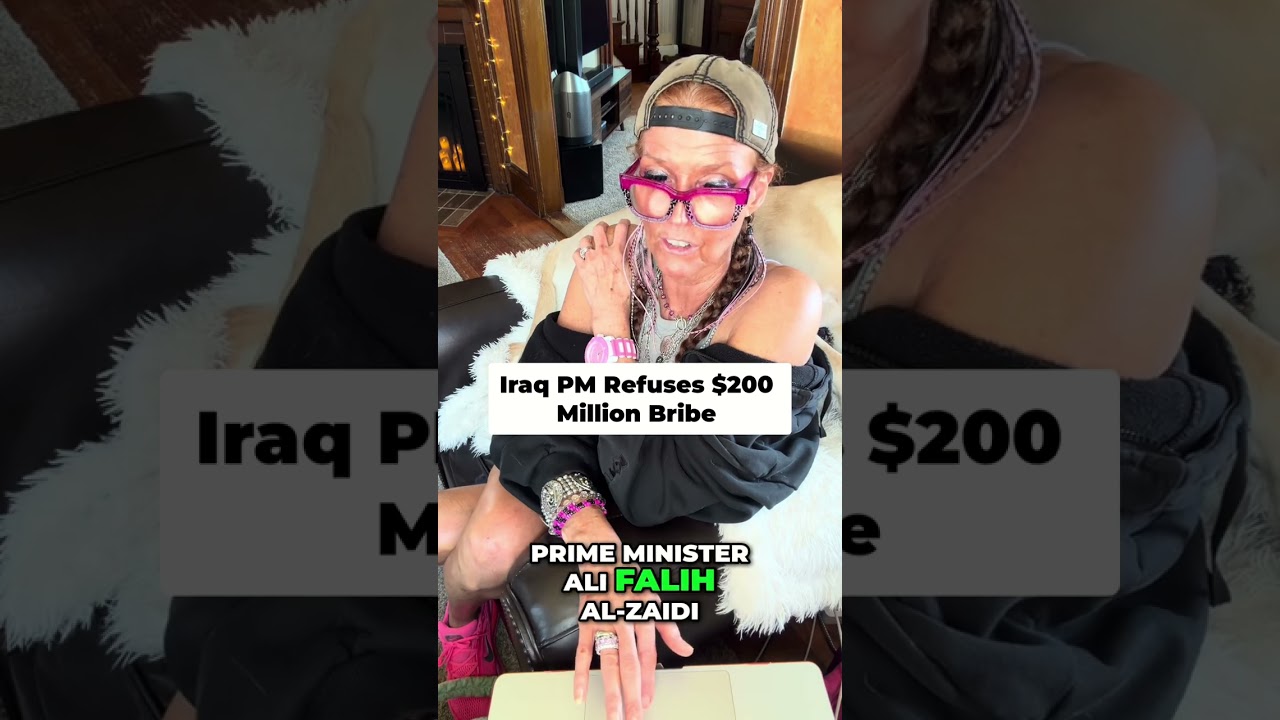 Iraq PM Exposes $200 Million Bribe to Bury Corruption! #shorts