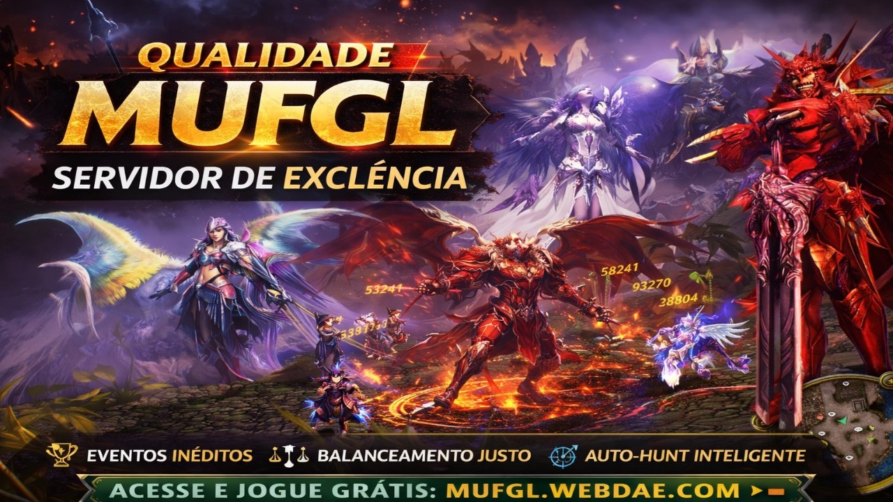 MUONLINE SEASON 2.6 COM PVP EQUILIBRADO PARA JOGAR EM 2026