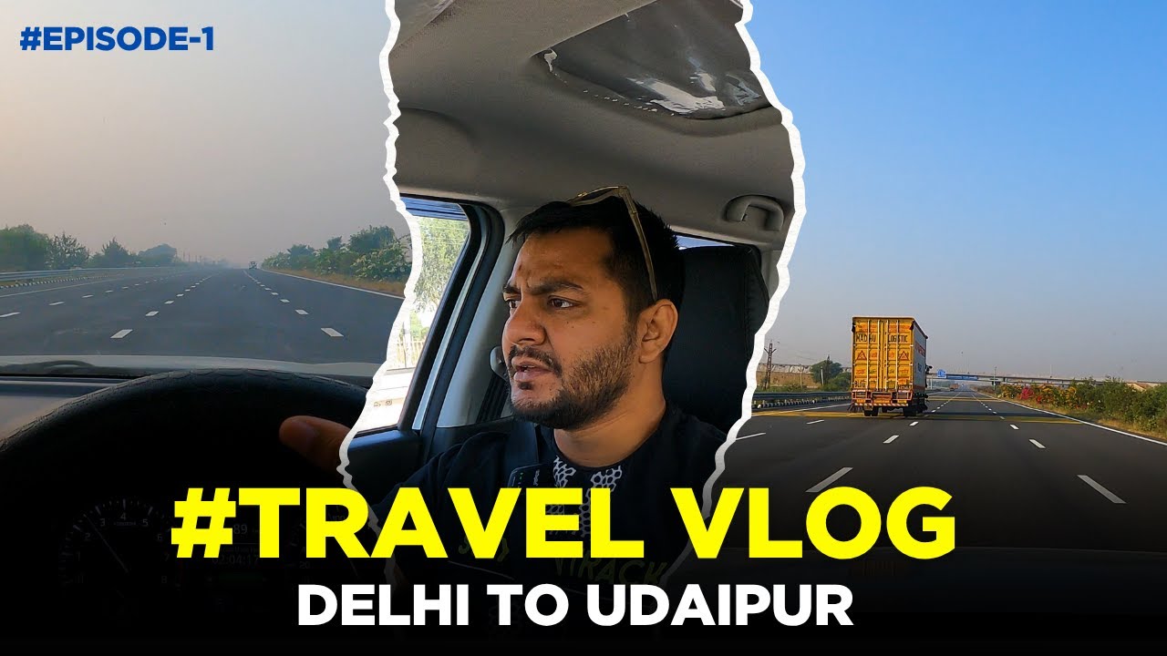Delhi to Udaipur Solo Drive | 750 KM in My New Brezza 🚗 