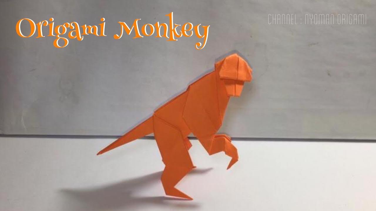 Origami Monkey - Origami Monyet