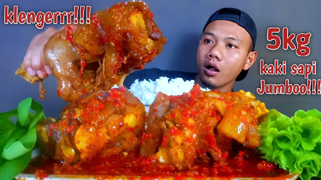 KLENGER🛑 5 KG KAKI SAPI SAMBAL MECON+LALAPAN SALADA+ PAKCOY