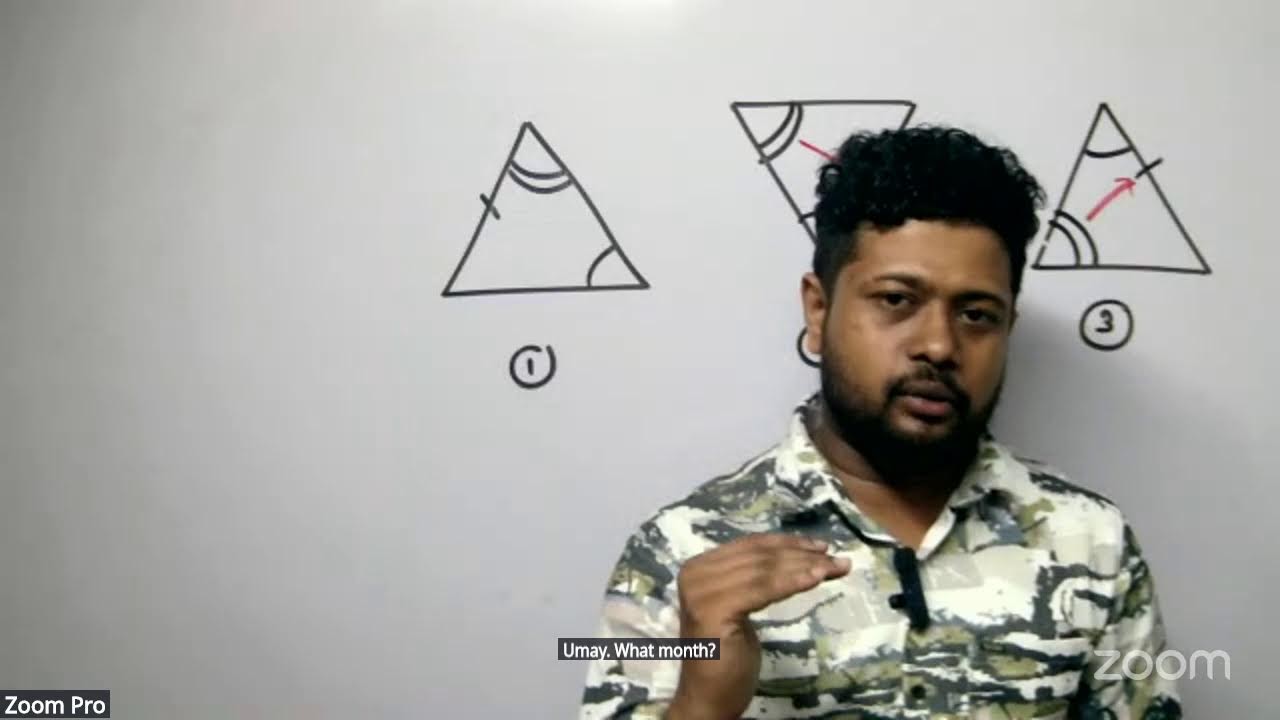 🔥ගණිතය ඔන්ලයින් පන්තිය 🔥
ත්‍රිකෝණ අංගසාමය (1-day)