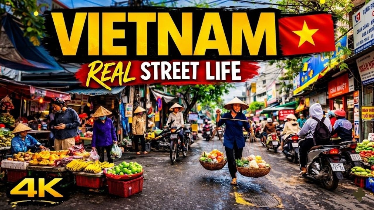 Da Nang VIETNAM Walking Tour 🇻🇳 | 4K ASMR - Real Life in the City Center