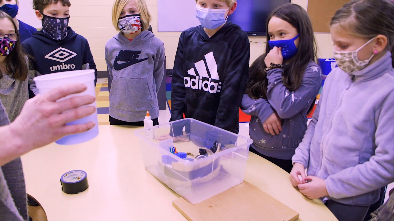 Scales Third Graders Build Levees