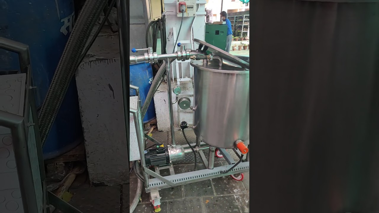 Trolley mounted CIP system