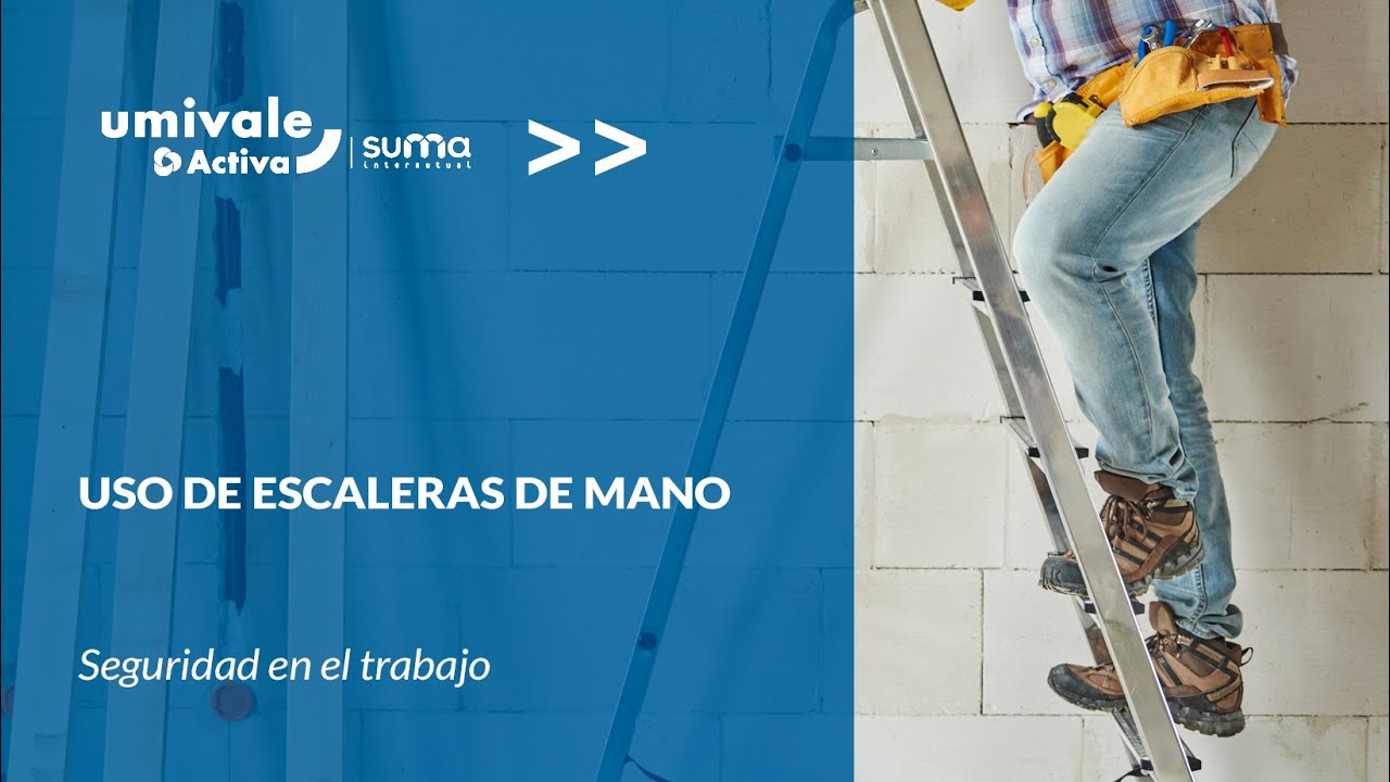 Uso de escaleras de mano