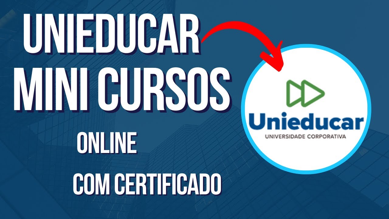 CURSOS ONLINE UNIEDUCAR - Aproveite a Oportunidade [com certificado]