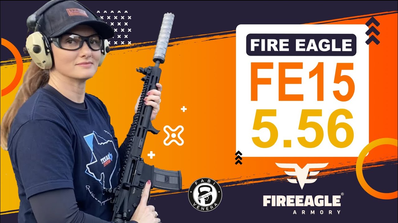Nova arma nacional Fire Eagle FE15 Calibre 556mm