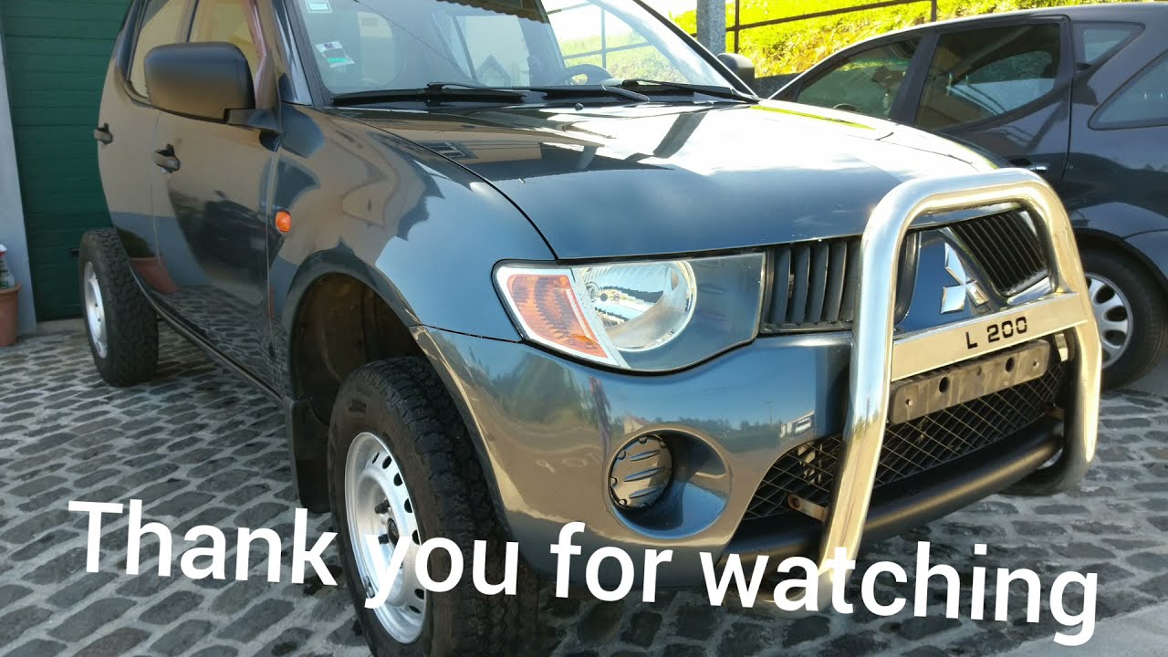 Mitsubishi l200 did paint restoration