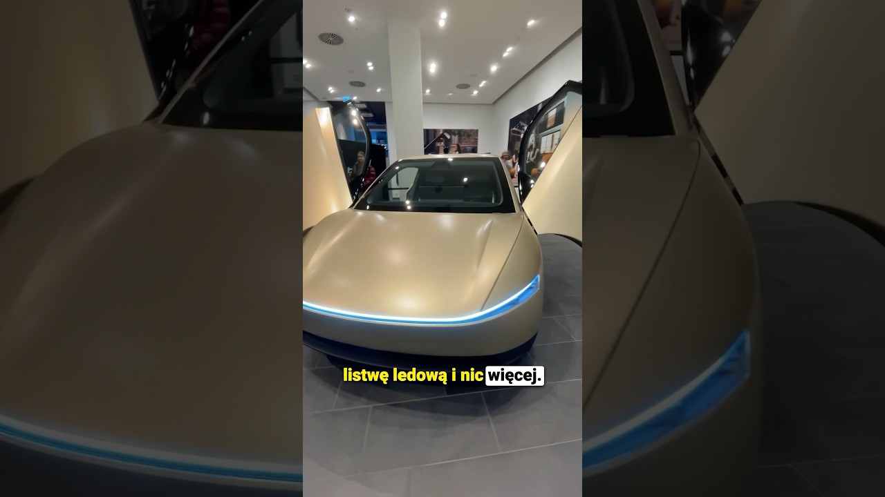 Oto nowa Tesla Cybercab, czyli w 100% AUTONOMICZNA TESLA! 🤯#tesla #cybercab #cybercab #danielgrzyb