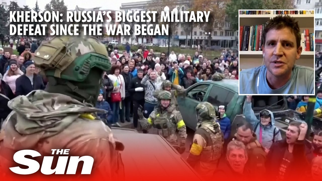 Kherson: Why was Russia's military pushed back so effectively by Ukraine?