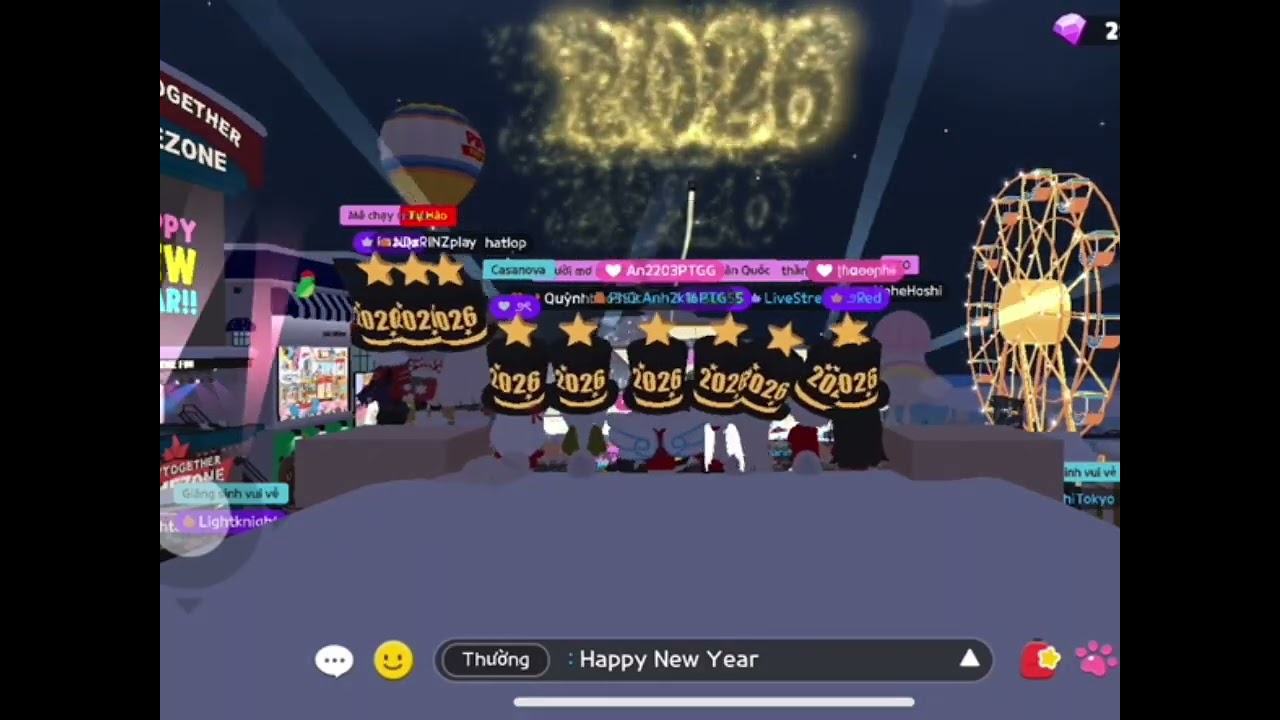 Màn bắn pháo hoa năm 2026 đầy cảm xúc | Play Together | By XunSun