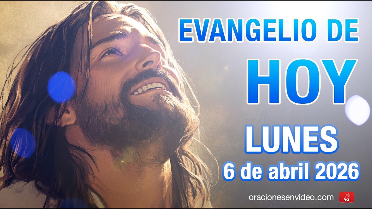 Evangelio de HOY. Lunes 6 de abril 2026 Mt 28,8-15 Jes&uacute;s sali&oacute; al encuentro