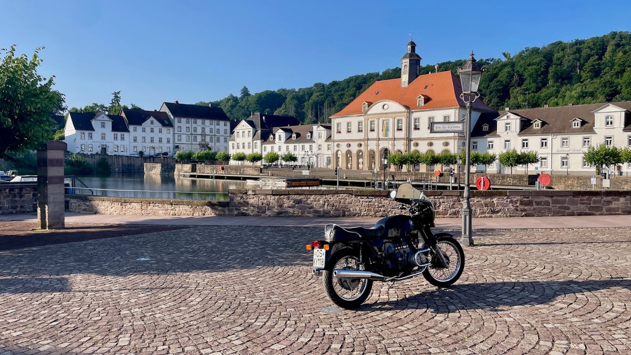 Bad Karlshafen mit BMW R 60/7