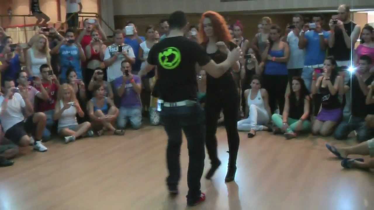 Daniel y Desiree  Taller avanzado  Bachata love 2012