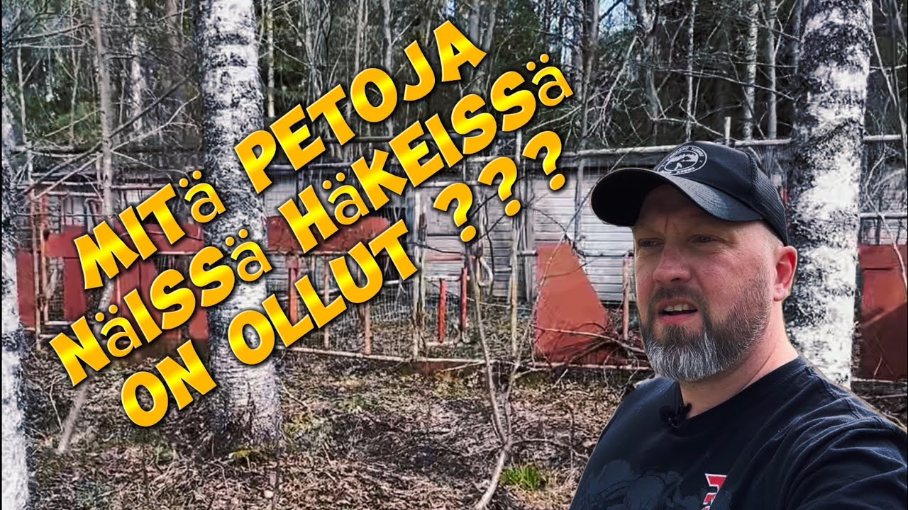 Autiotalo & Petoja häkeissä ?