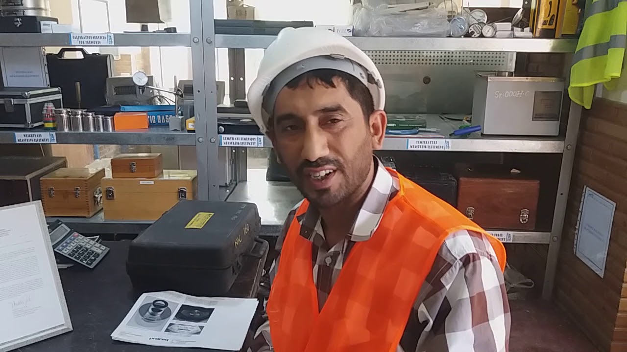 Shmidt Hammer Calibration