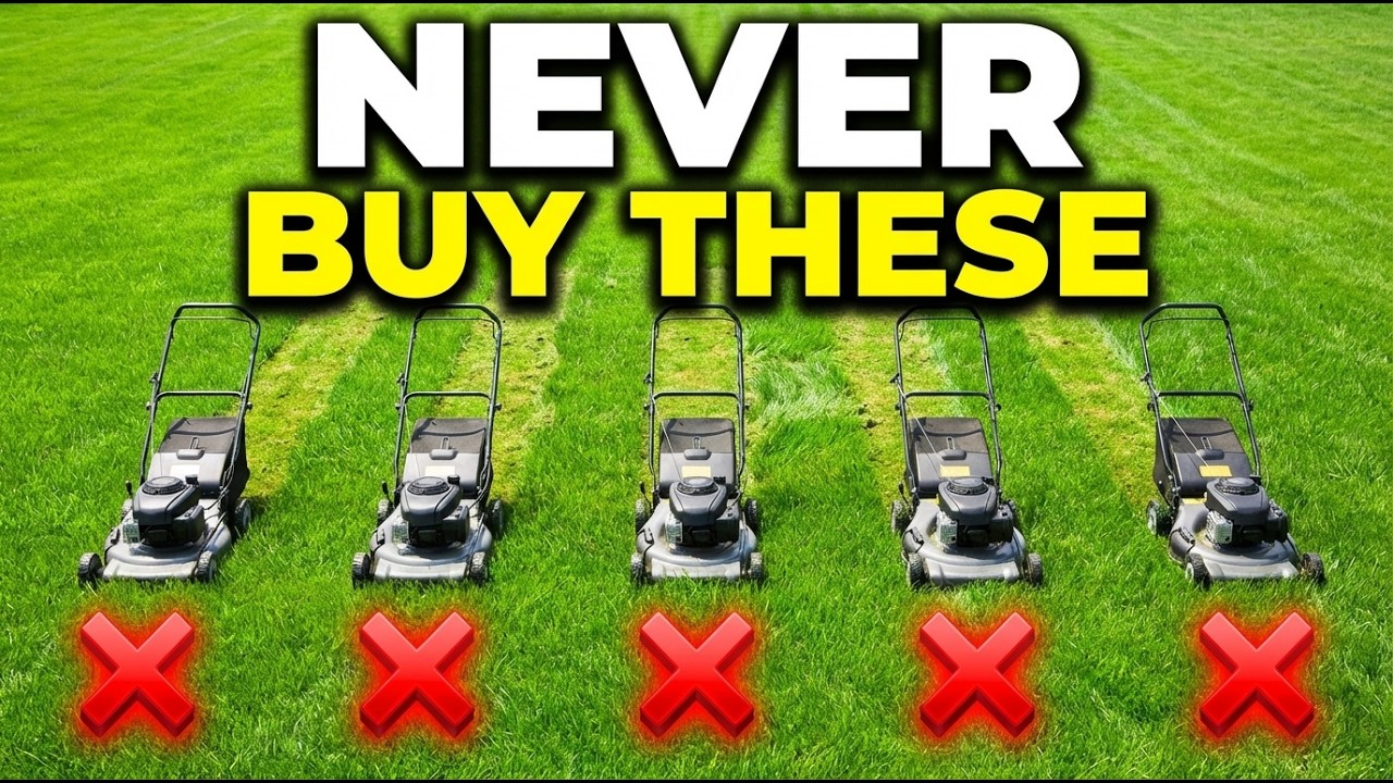 5 Push Mowers You Should NEVER Buy (And 3 That Are Actually Worth It)