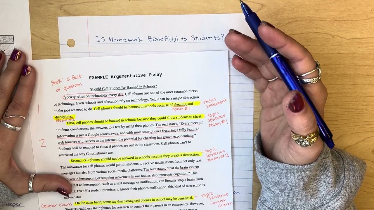 Argumentative Essay: Conclusion and Introduction (video 3) 