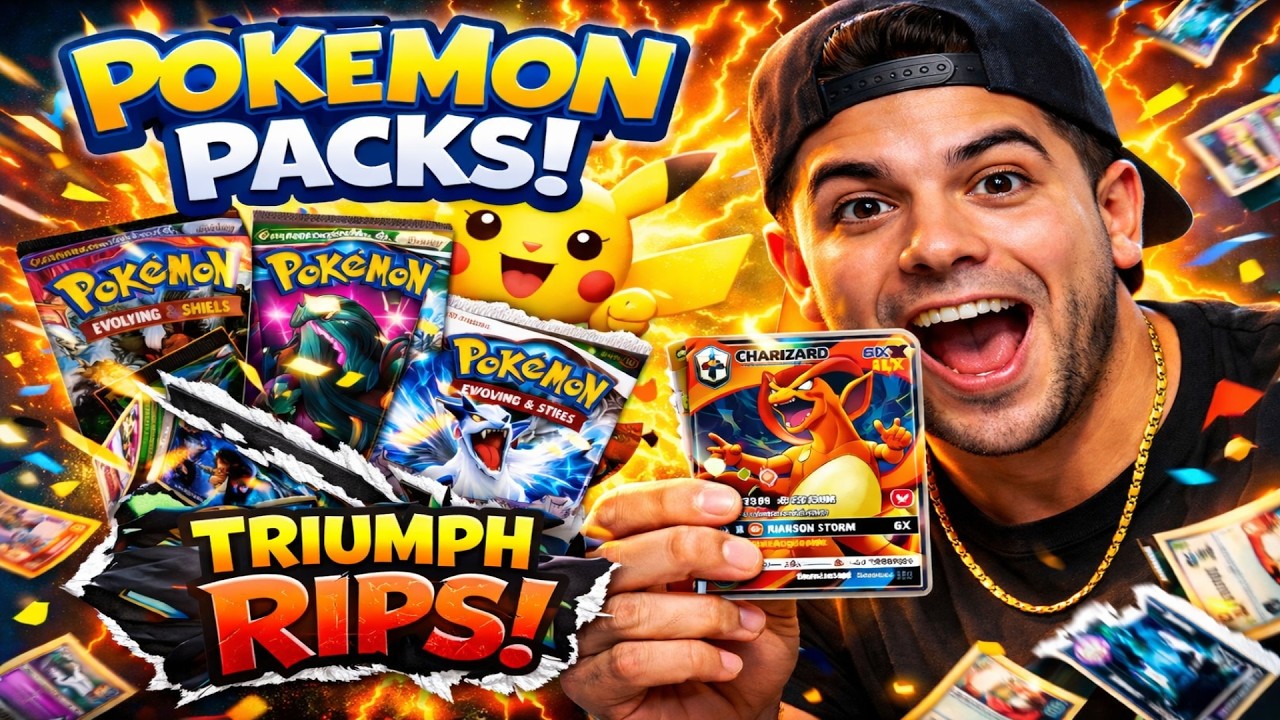 Triumph Rips Opening $1 Pokemon Starter Packs