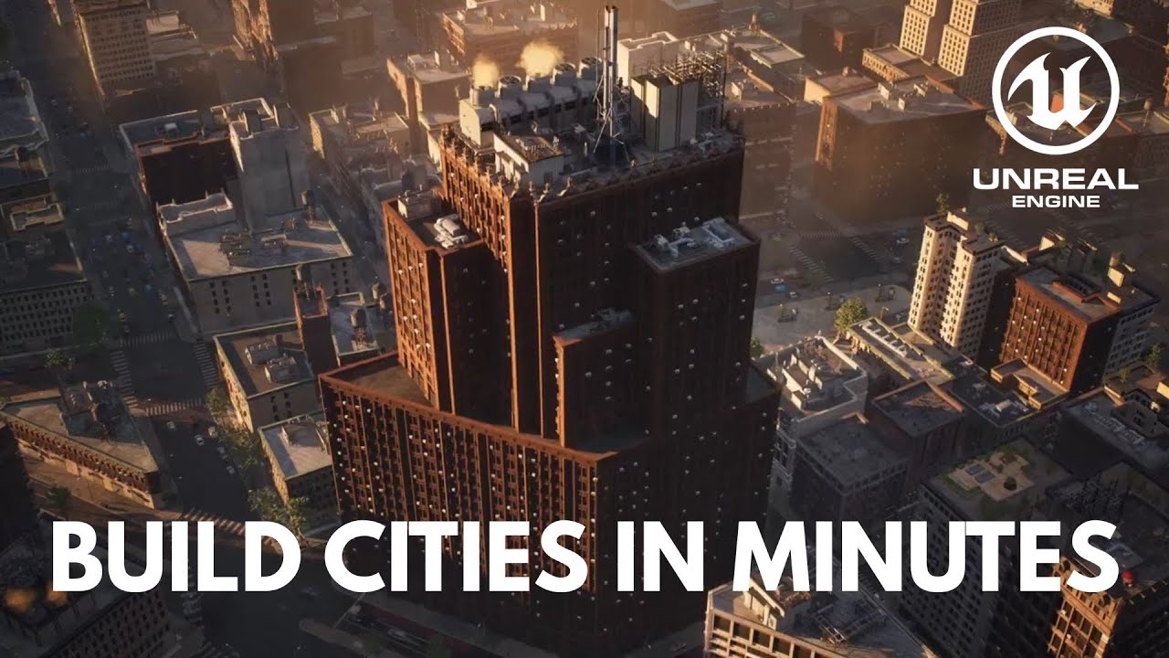 Create ENTIRE CITIES in MINUTES with this Unreal Engine 5 Procedural Plugin (Like GTA)