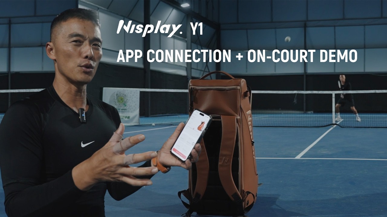 Setting Up & Training with Nisplay Y1 | App Connection + On-Court Demo