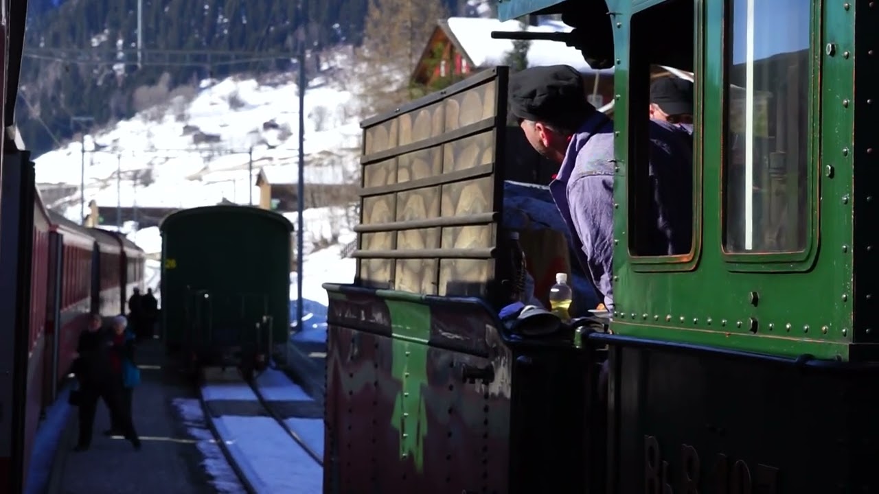 Dampffahrt Surselva