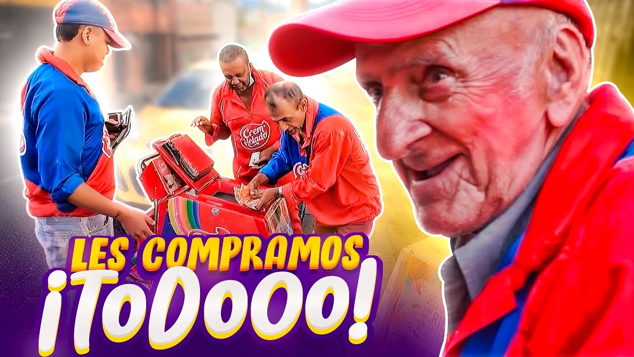 COMPRAMOS TODOS SUS HELADOS Y LOS VENDIMOS EN $0 PESOS 🥹😭💘