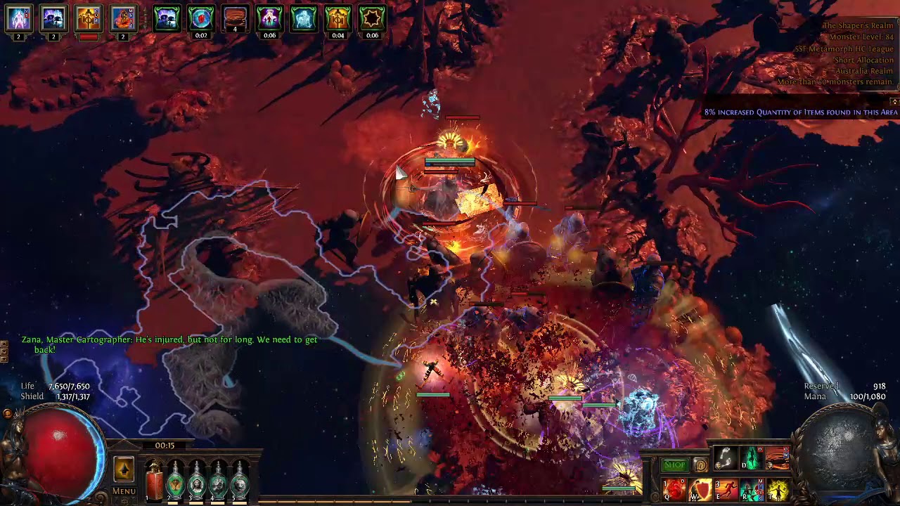 Path of Exile | SSFHC Awakener Kill Event | Shaper $1000 | Day 5 | PoEDan79