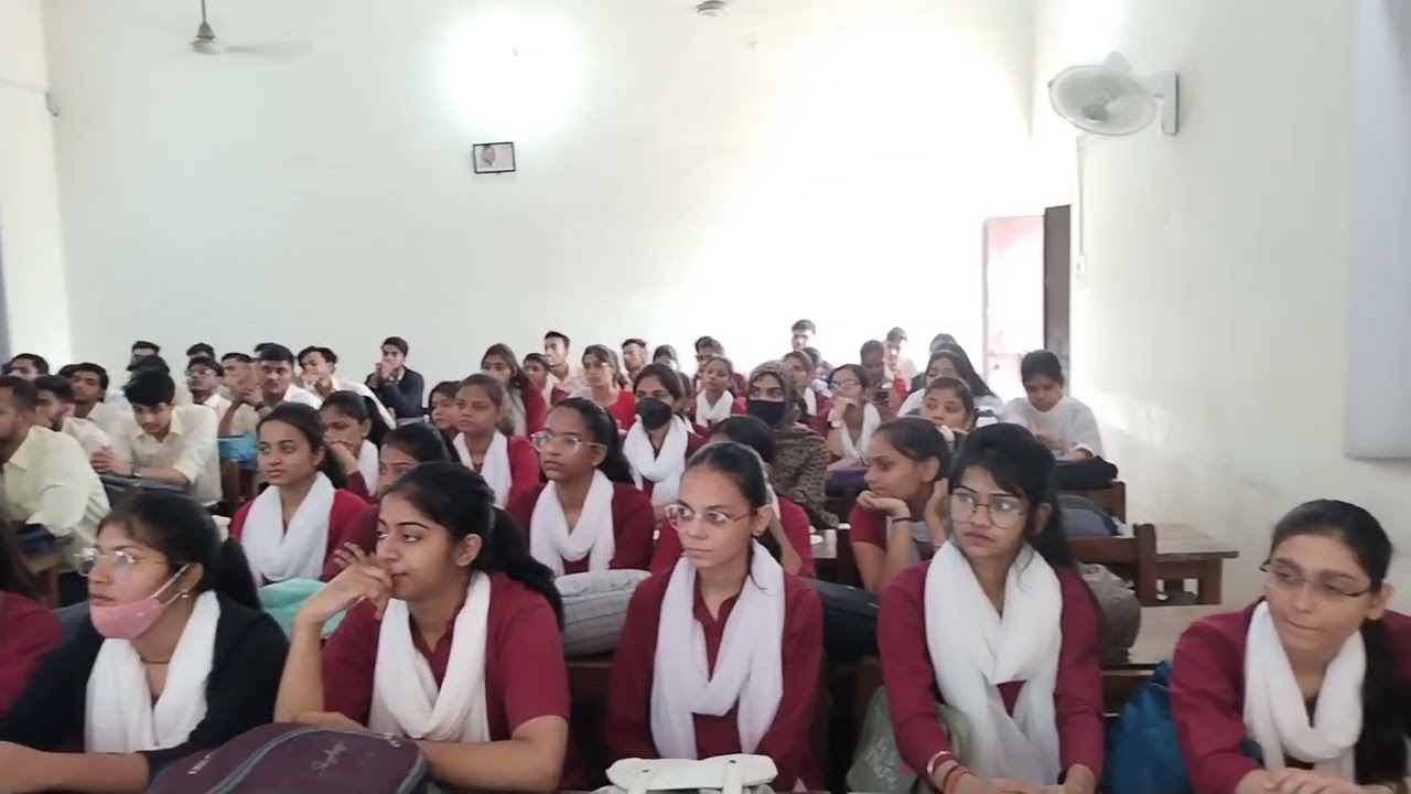 Student Interaction @ St. John's College, Agra (UP)