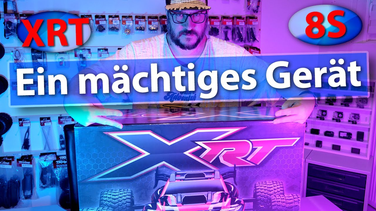 Traxxas XRT Unboxing. Ein Monster(truck) vor dem Herrn!