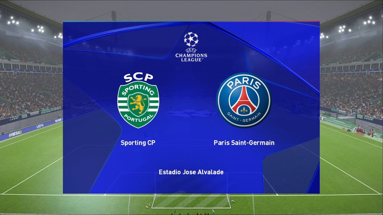 Sporting CP vs PSG | Estádio José Alvalade | 2025-26 UEFA Champions League | PES 2021