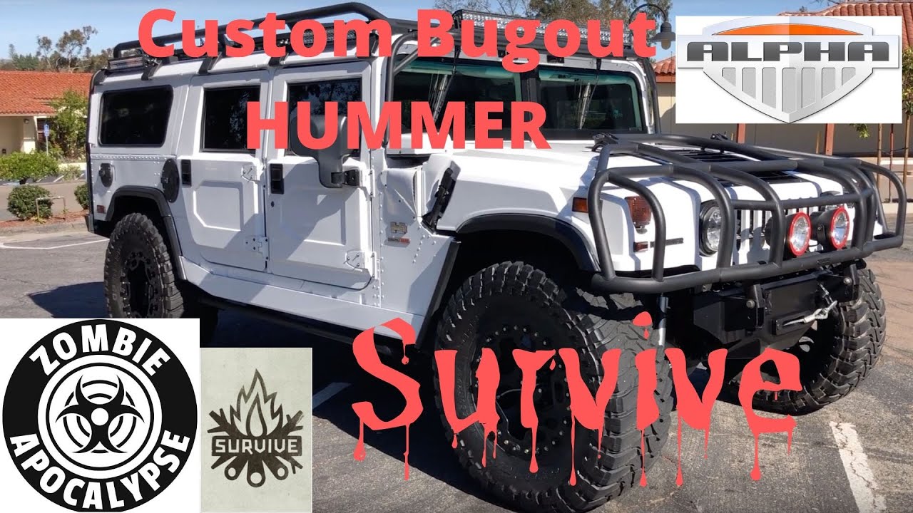 custom hummer h1 alpha BULLET PROOF SHOCKING HANDLES