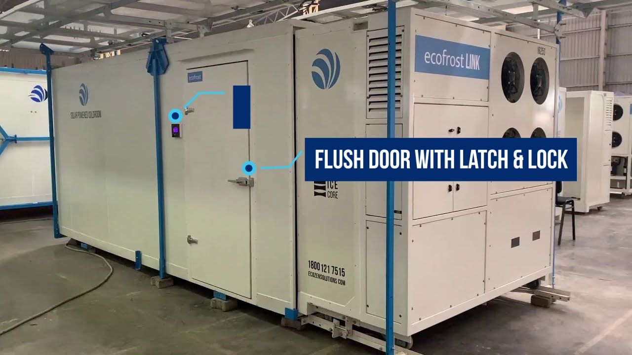 Ecofrost LINK - Solar Powered Modular Cold Room