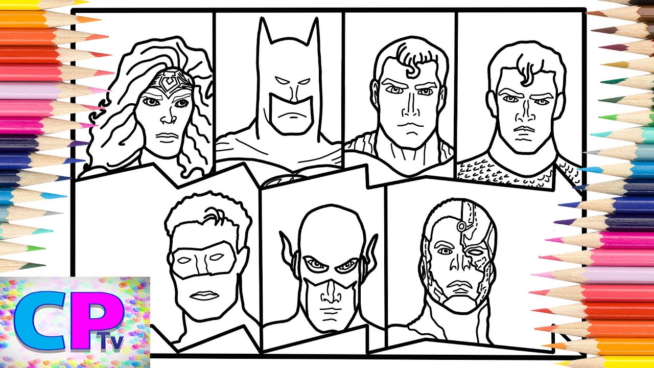 Justice League Coloring Pages/Superheroes Coloring/Mendum - Stay With Me/Krys Talk Remix/NCS Release