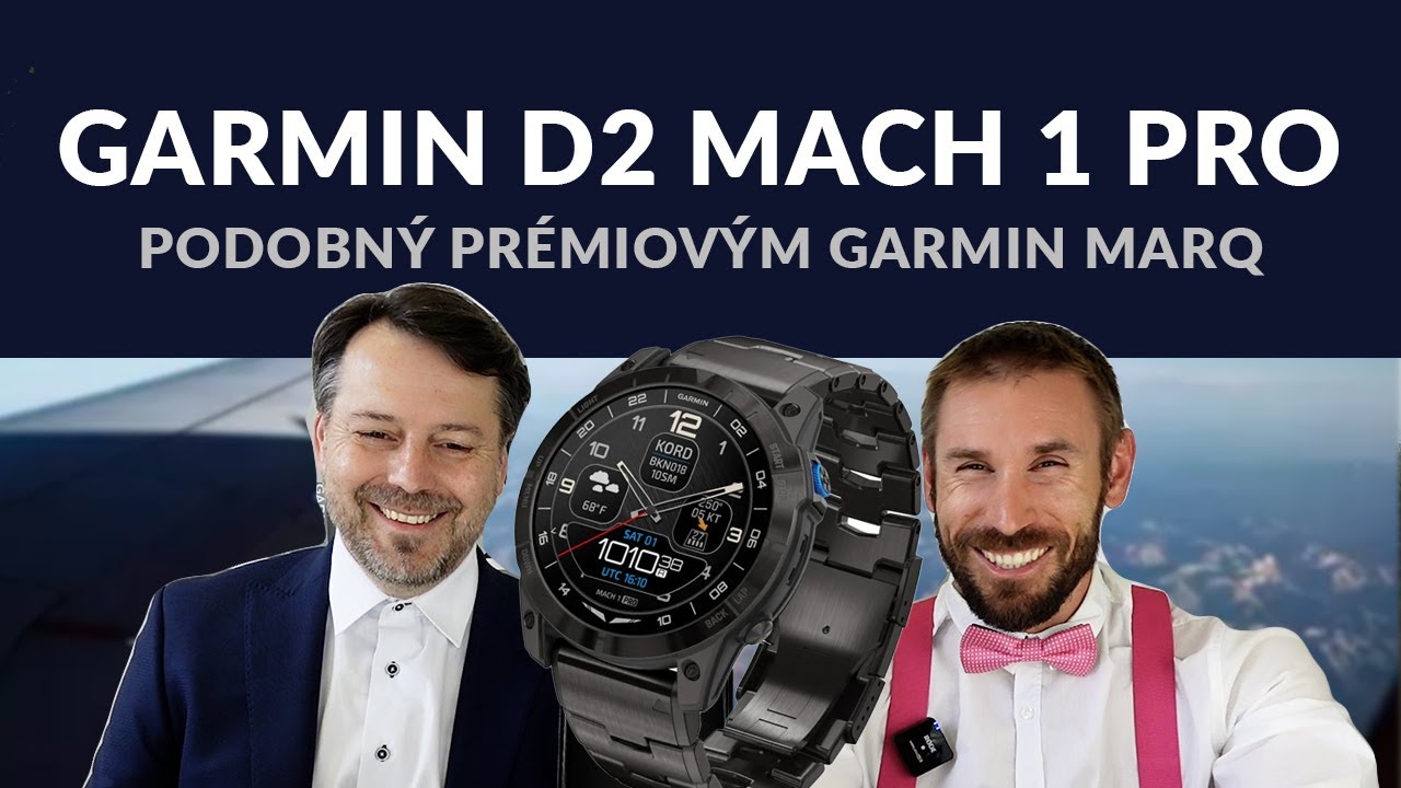 Garmin D2 Mach 1 PRO - lep&scaron;&iacute; ako Garmin MARQ? 🤔