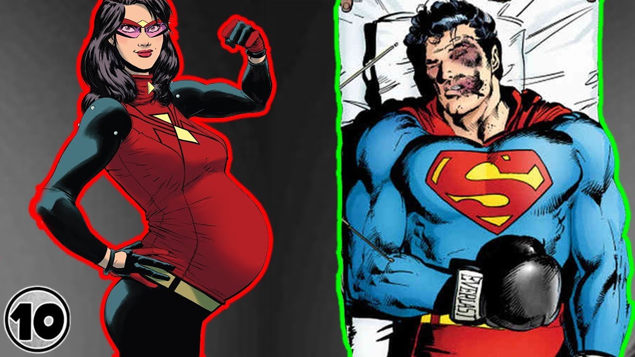 Top 10 Superheroes Useless In A Fight