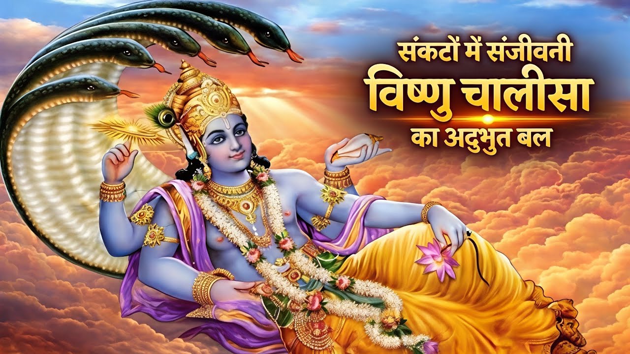 श्री विष्णु चालीसा | संकटों में संजीवनी – विष्णु चालीसा का अद्भुत बल | Vishnu Chalisa 
