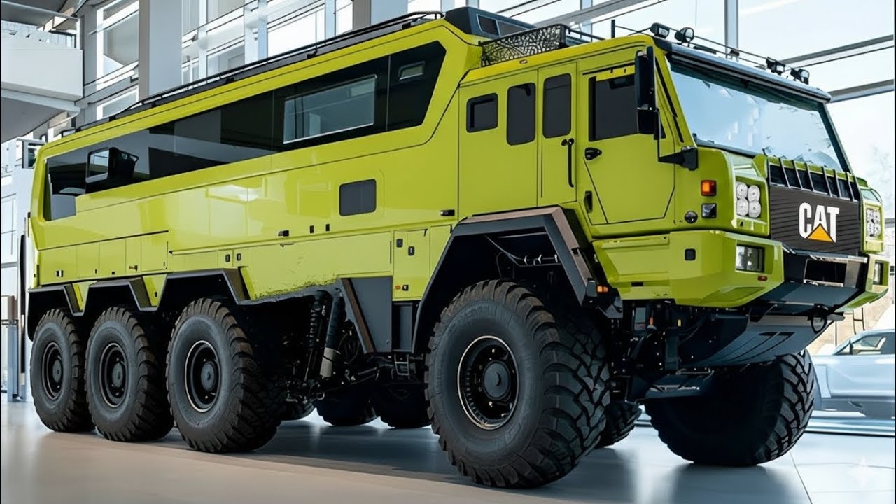 2026 Caterpillar 8×8 Overland RV Review | The Ultimate Luxury Beast for Extreme Adventures