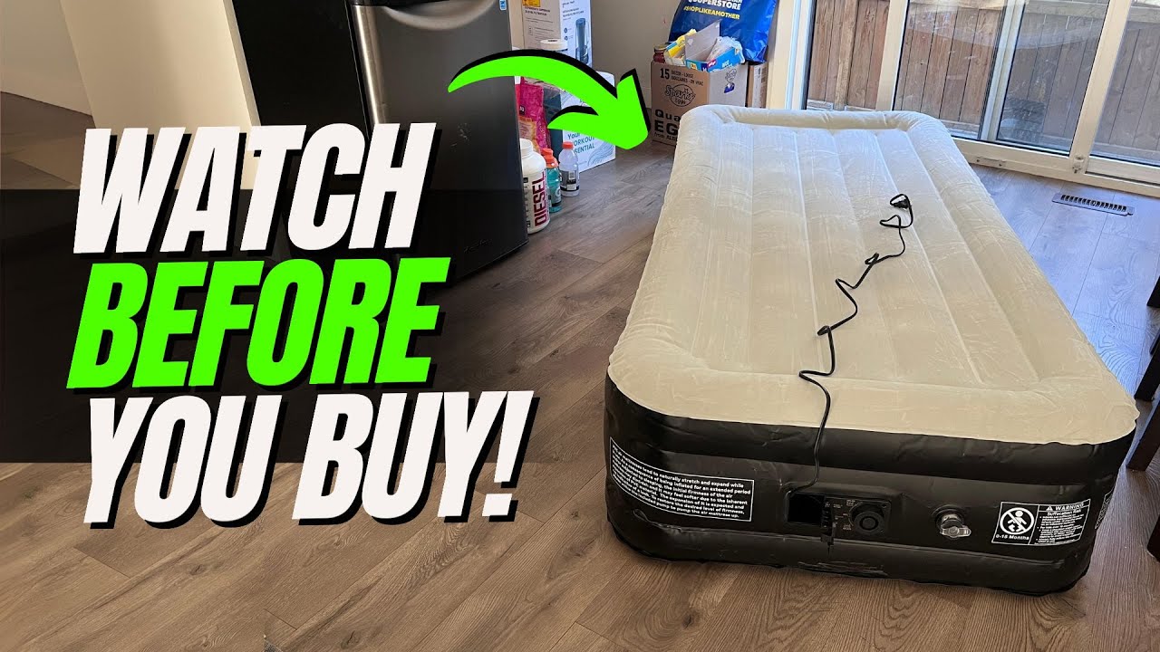 Is it WORTH it? - Mr. Young Air Mattress FULL REVIEW! #airbeds #electricbed