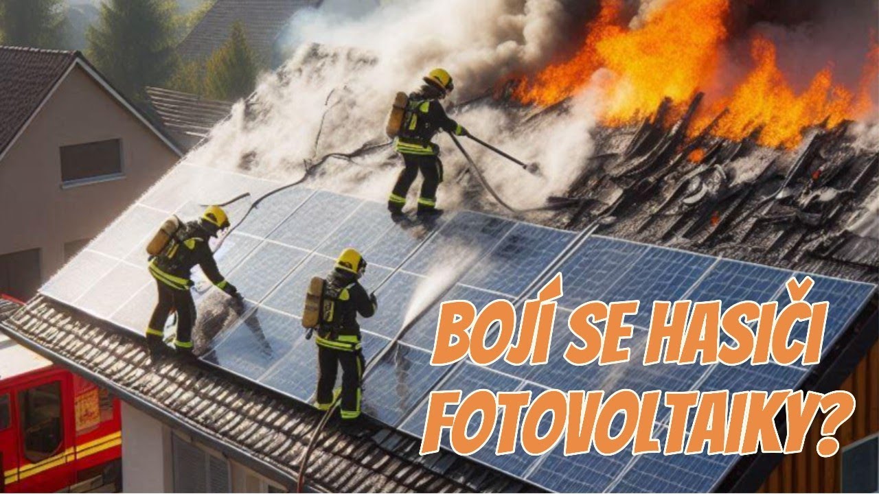 POŽÁRY.cz: Bojí se hasiči fotovoltaiky a umí to uhasit? V podcastu sme probrali aktuální téma