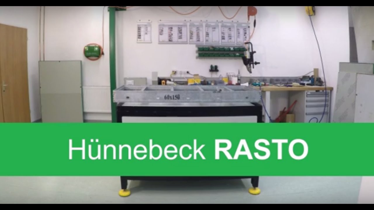 alkus - Einbau der Schalungsplatte in das Rahmensystem RASTO von Hünnebeck