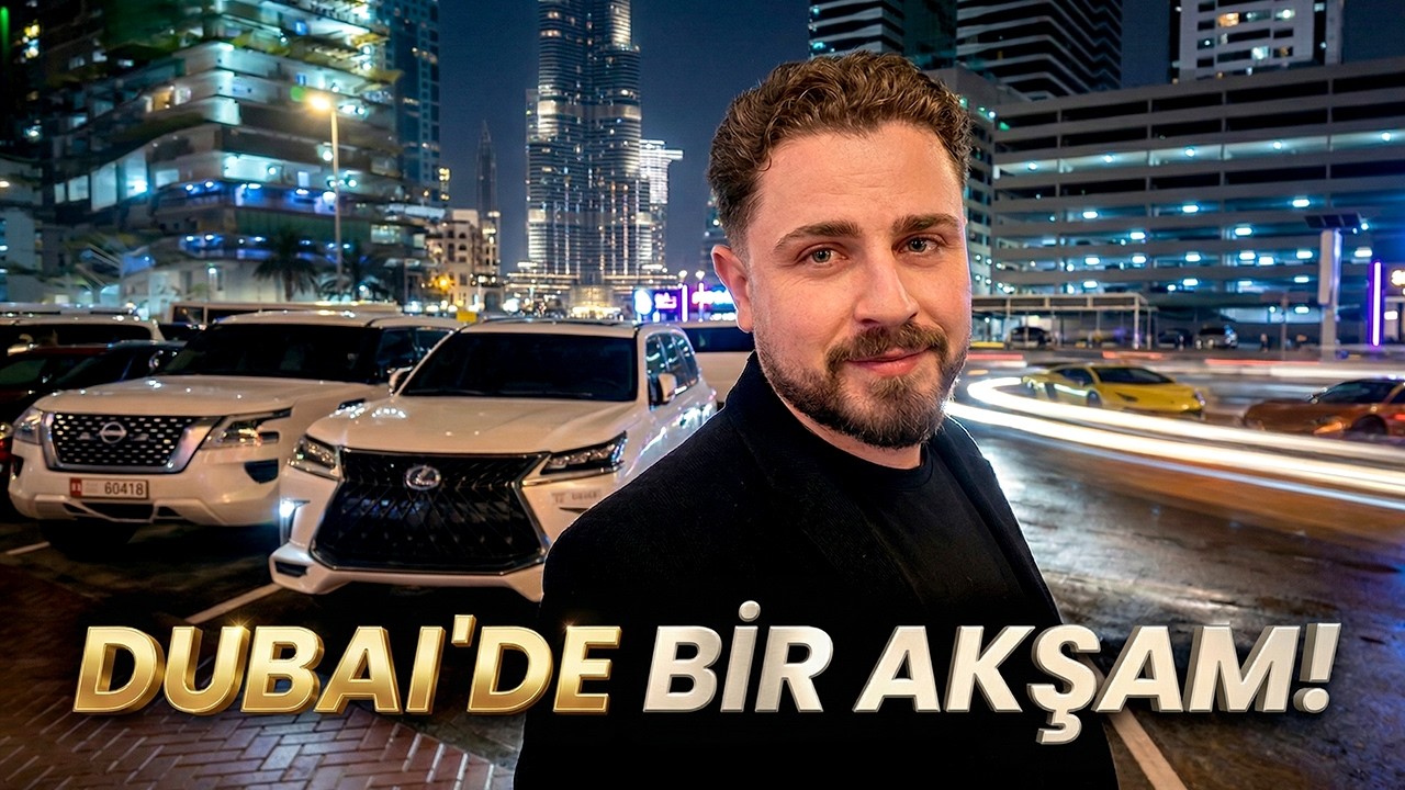 DUBAİ SOKAKLARINDA BİR AKŞAM: Sokak Burgerci, Kahve Molası ve Ağır Antrenman | Dubai Vlog