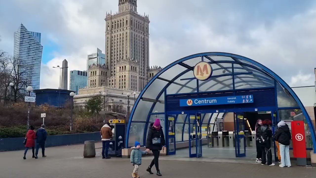 The awesome Warsaw metro
