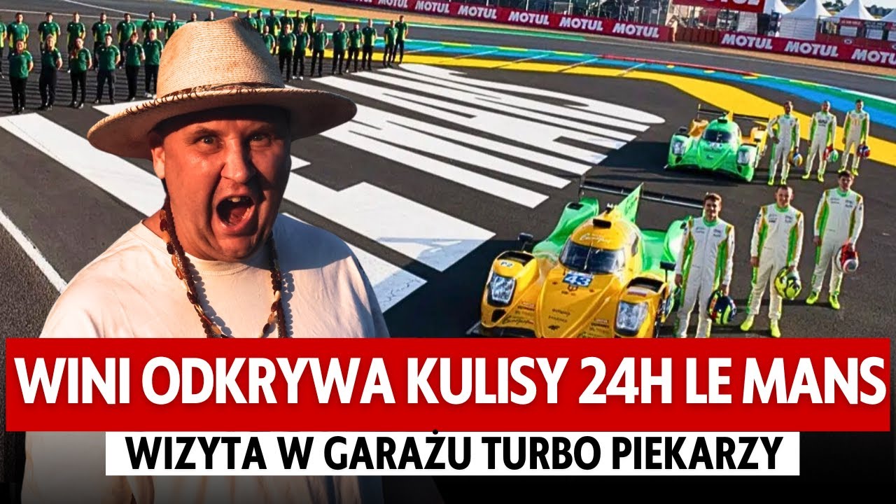 Polacy podbiją świat motorsportu! Wini odkrywa kulisy 24H Le Mans i garaż Inter Europol Competition