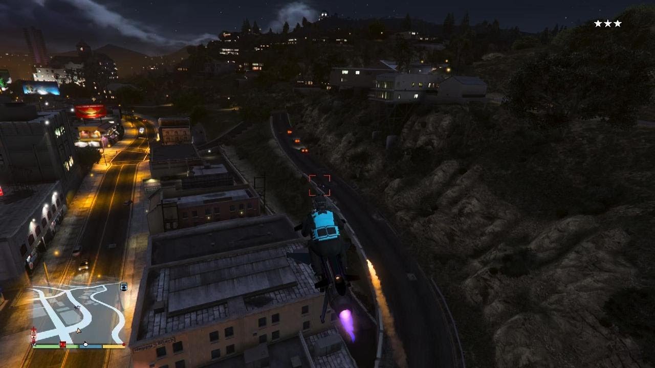 Me & random guy farm these purple guys  (GTA V)