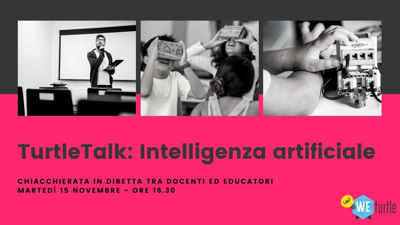 TurtleTalk: Percorsi di formazione per docenti su Intelligenza Artificiale e PNRR Piano Scuola 4.0