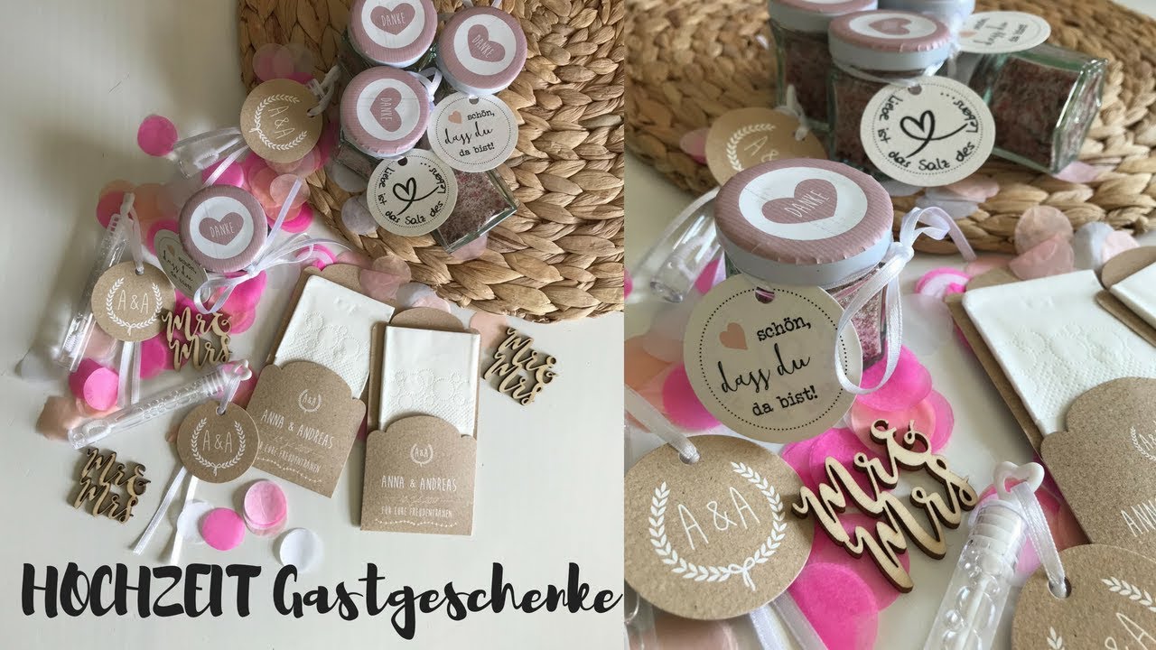 HOCHZEIT Gastgeschenke DIY I MamaBirdie